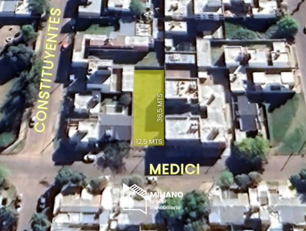 Terreno 456m2 - B° Congreso - Ideal Desarrollo Inmobiliario - Santa Rosa La Pampa