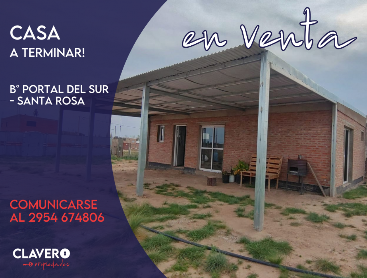 Se Vende: Terreno + Construccion + Servicios