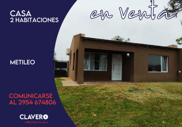 Venta casa en Metileo
